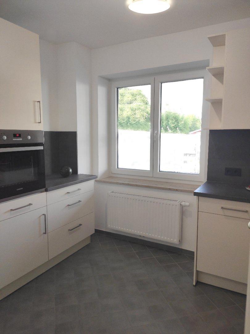 Blick auf Küchenfenster