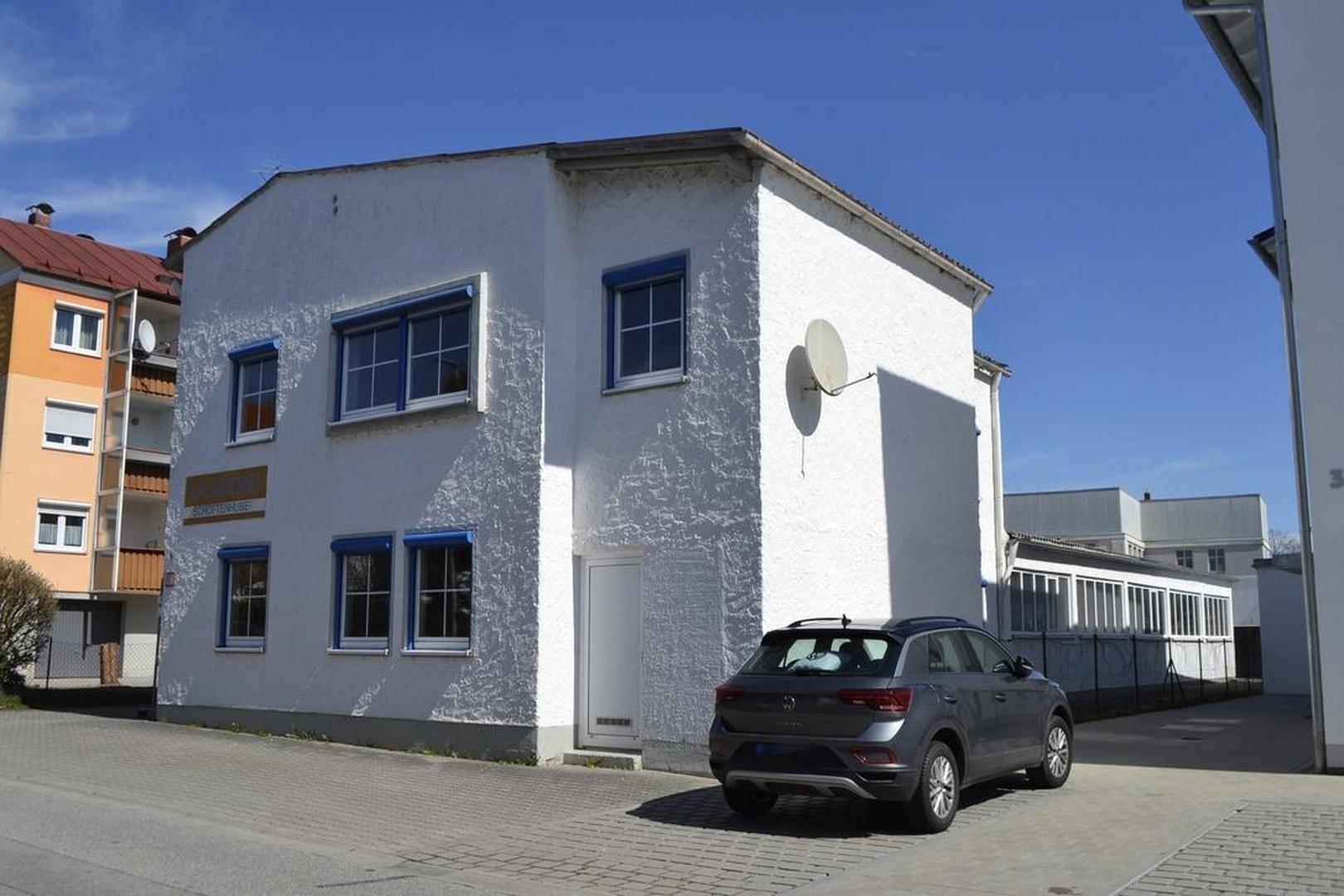 Seitenansicht der Immobilie