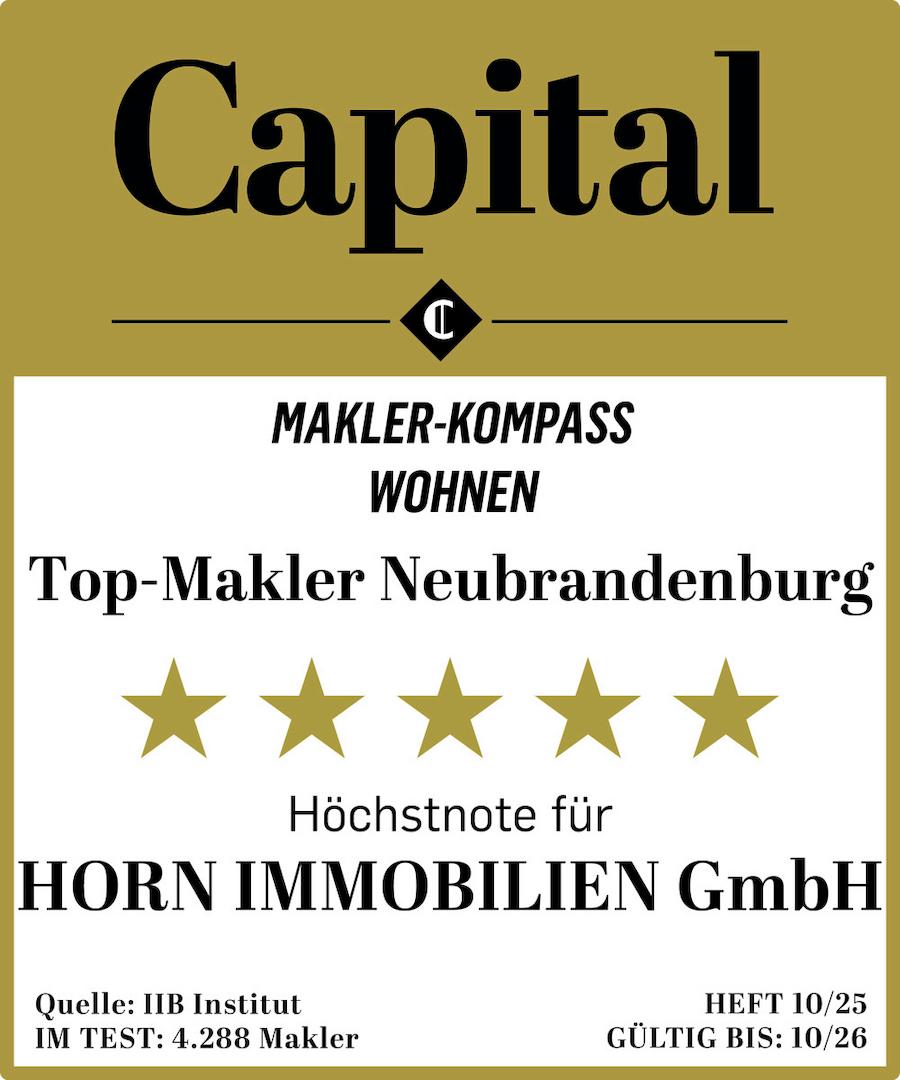 Auszeichnung als Top- Makler