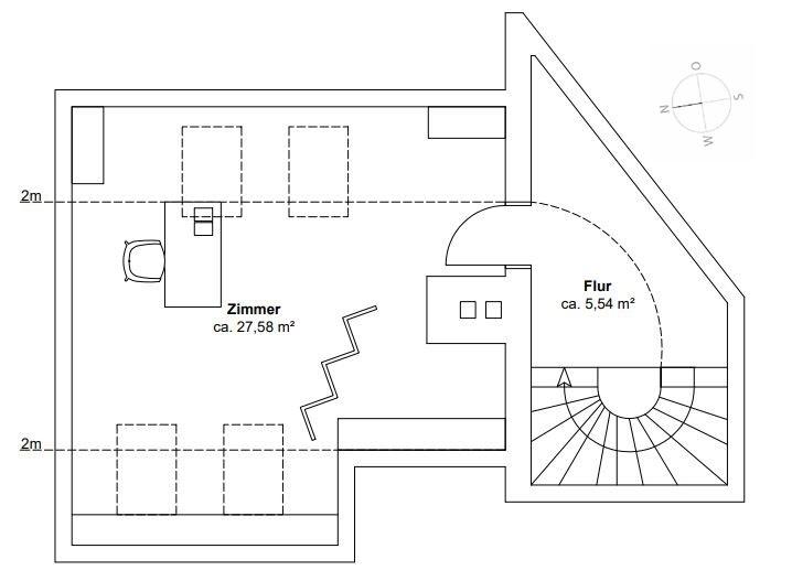 Grundriss Dachgeschoss