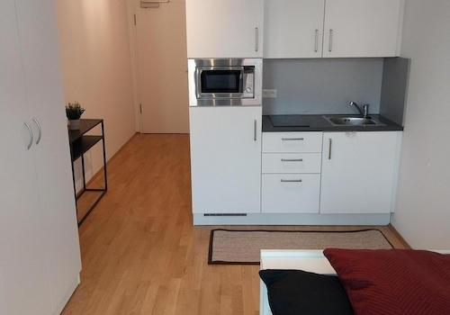 Küche und Eingangsbereich