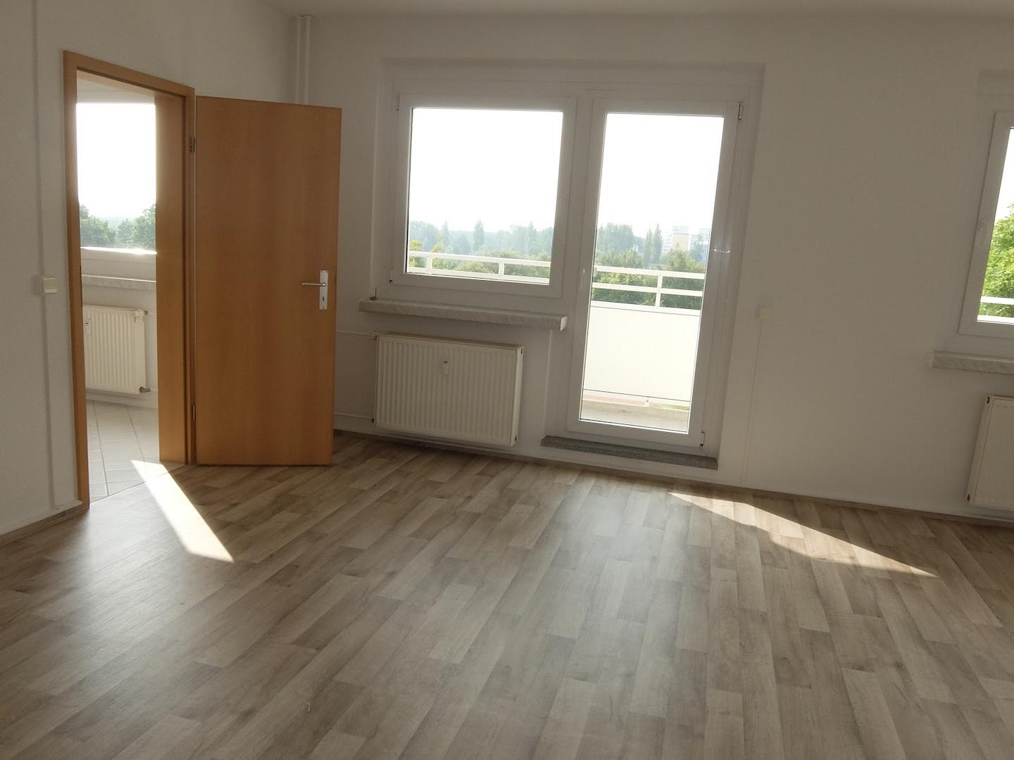 Muster Blick Wohnzimmer Balkon