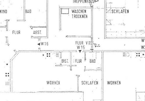 Grundriss Wohnung 15