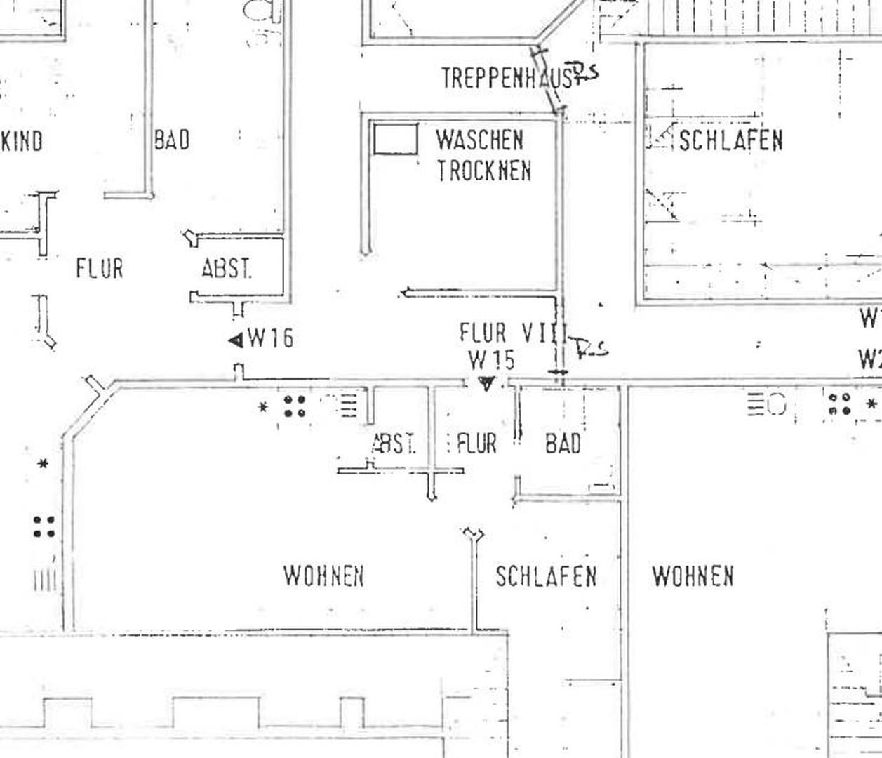 Grundriss Wohnung 15