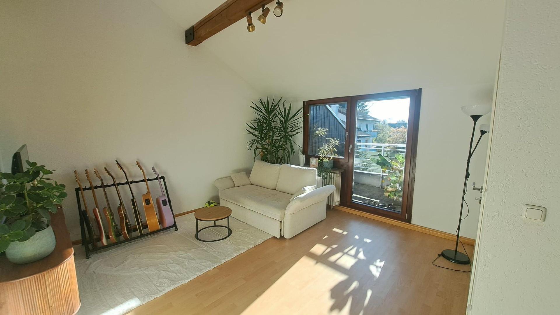 Dachgeschoss Blick auf DT