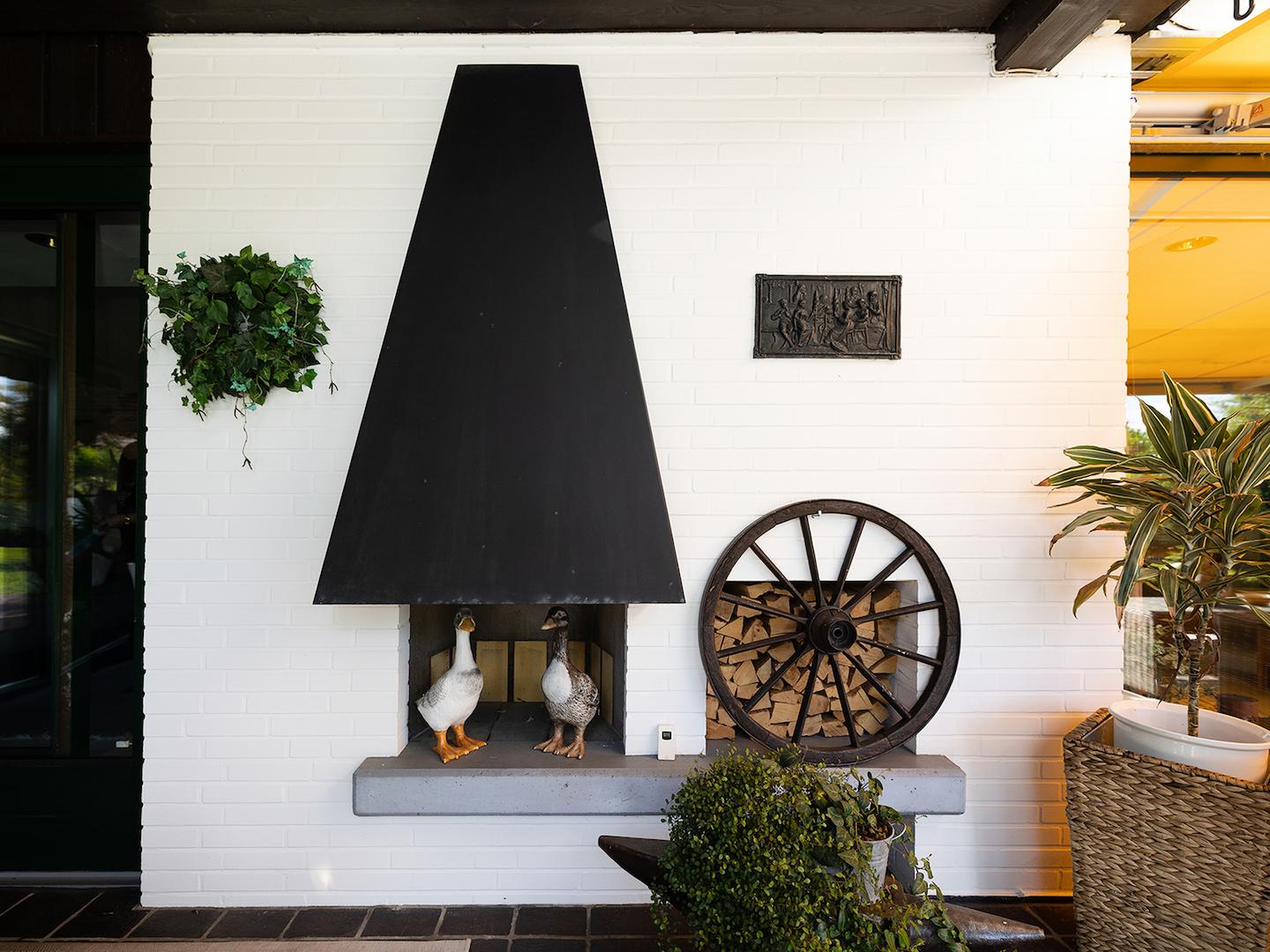 Kamin Terrasse