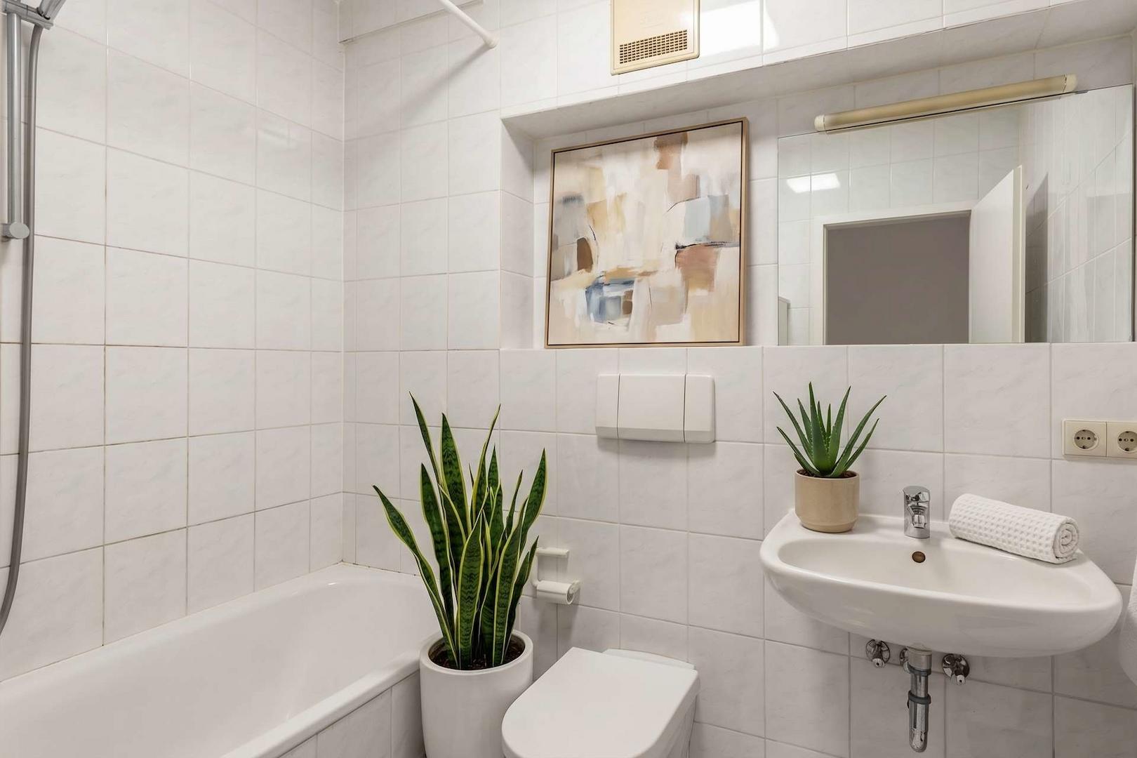 Badezimmer - Visualisiert aus Privatsphäregründen