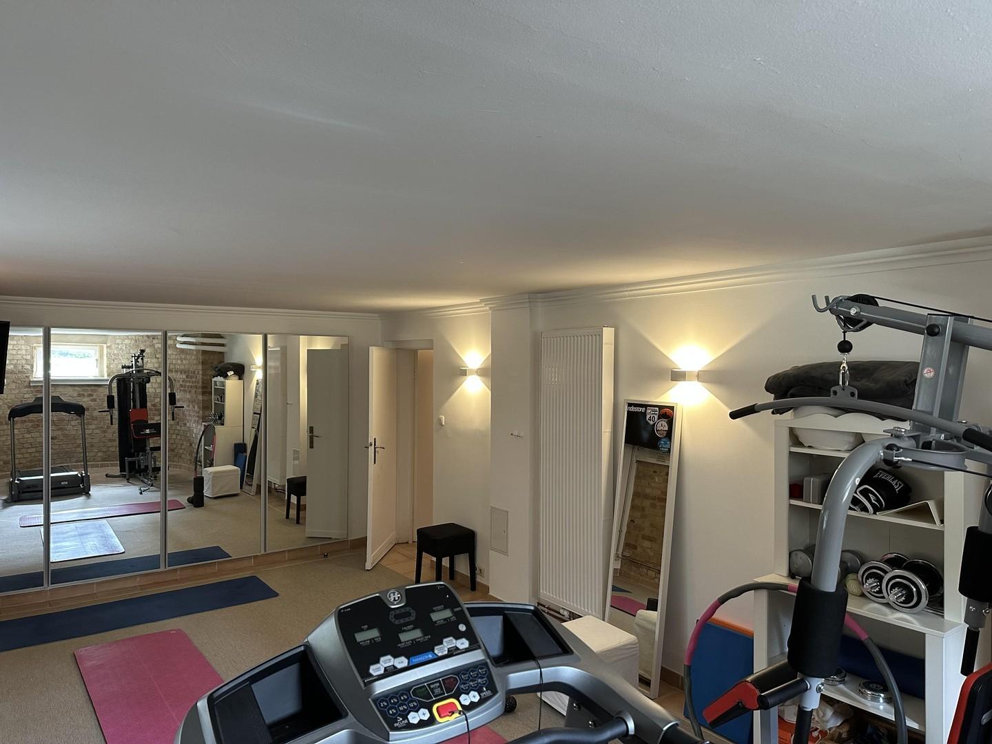 Fitnessraum im UG