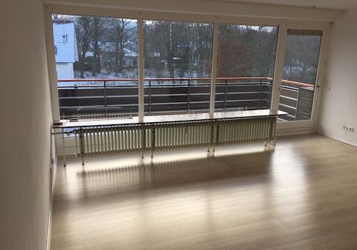 Blick aus Wohnzimmer