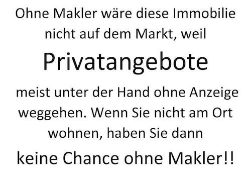 Ohne Makler kein Markt