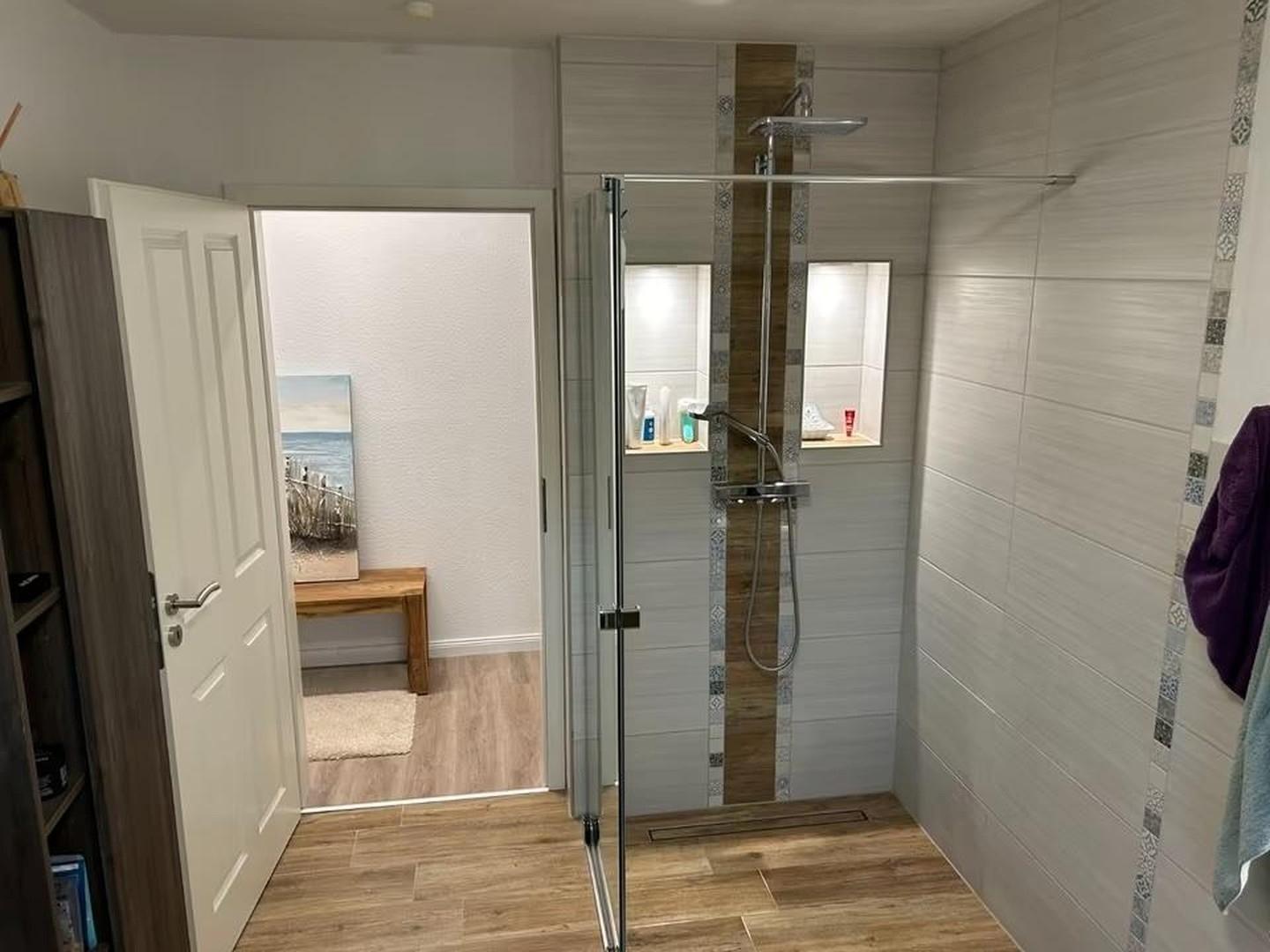 WalkIn Dusche bodengleich