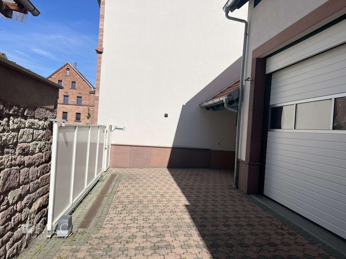 Innenhof Eingangsbereich