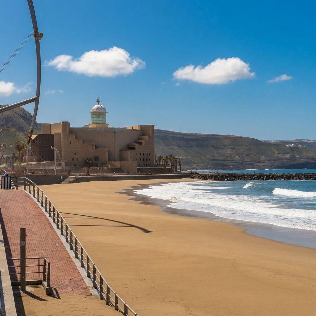 Stadtstrand, Blick Auditorio
