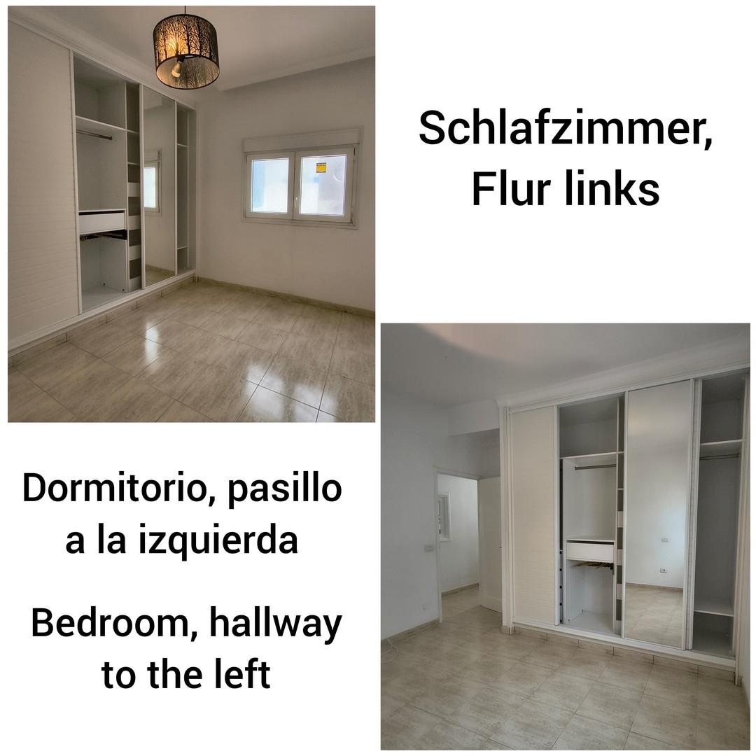 Schlafzimmer, Flur links
