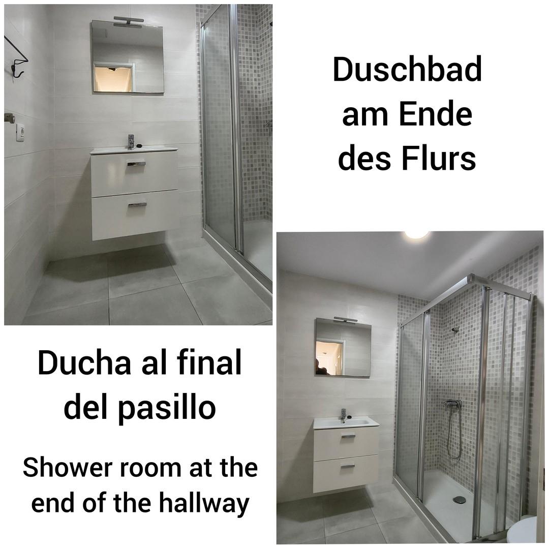 Duschbad, Ende Flur