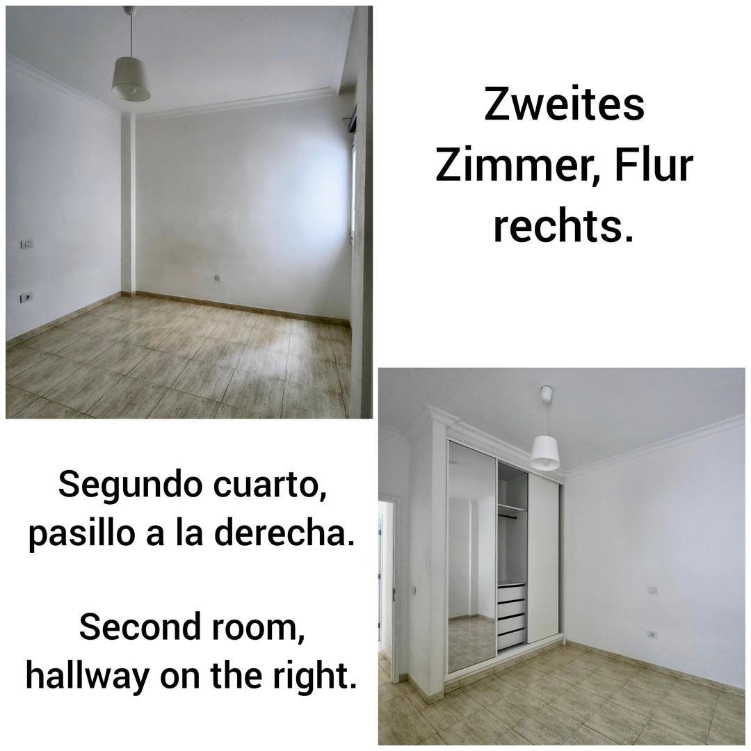 Zweites Zimmer, Flur rechts