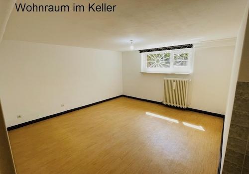Wohnraum im Keller