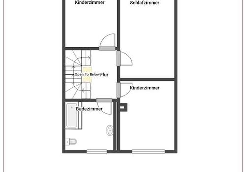 Grundriss Obergeschoss