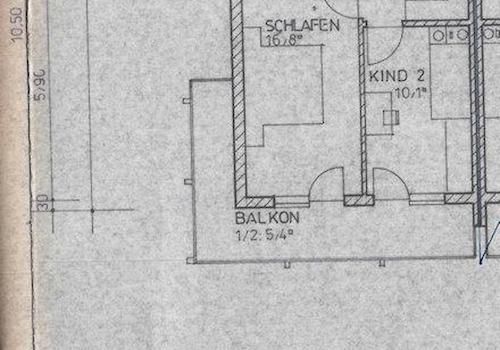 1. OG mit Balkon