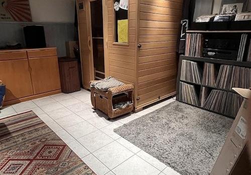 Kellerraum mit Sauna