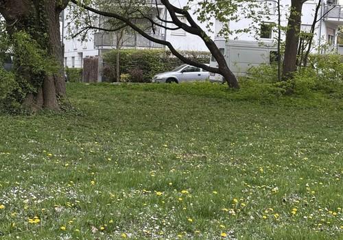 Blick vom Lech zur Wohnung