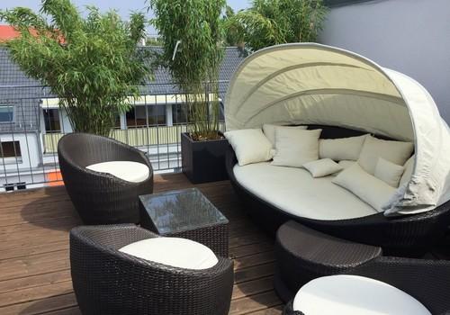 Terrasse im Sommer 2