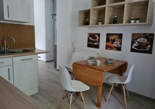 Essplatz in der Küche