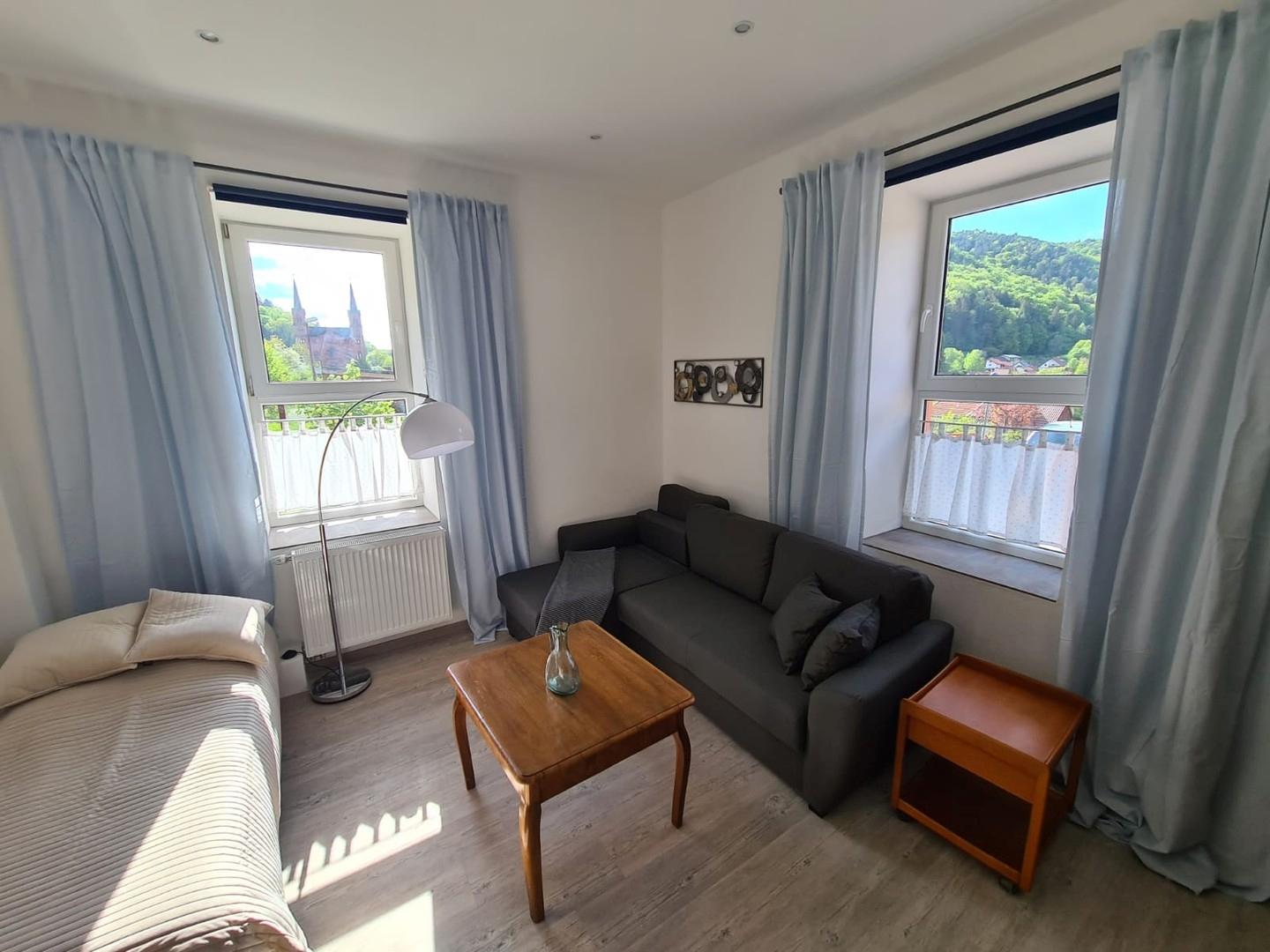 Zi 1: Tagesbett + Schlafcouch