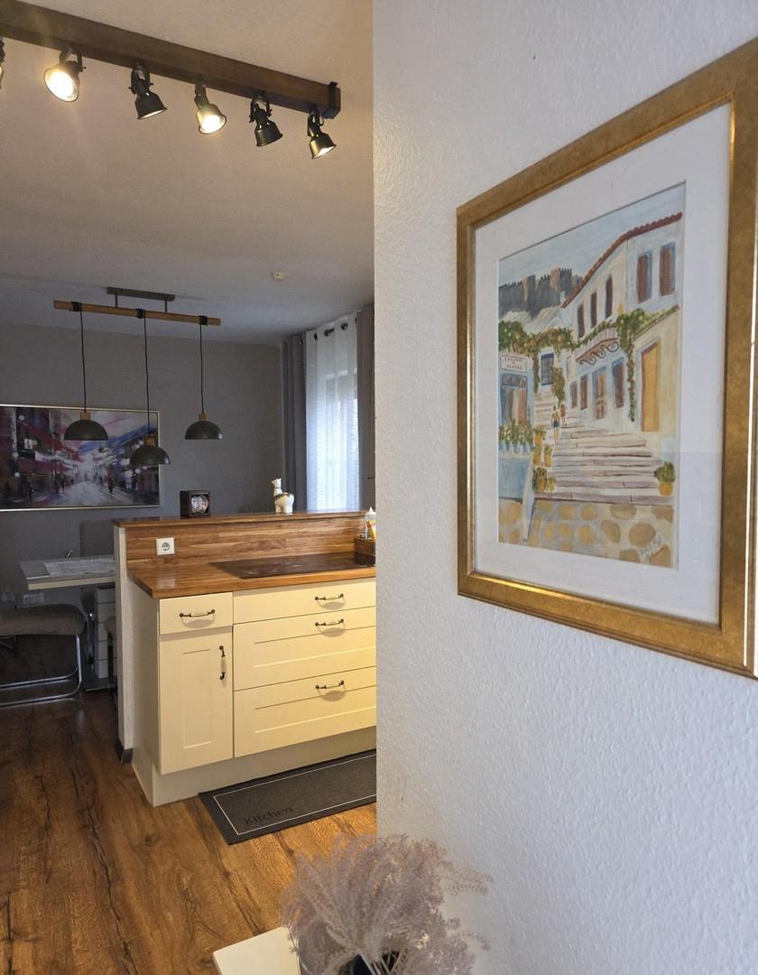 Küche und Esszimmer