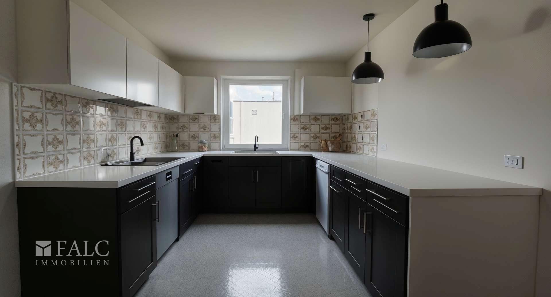  Küche, Modern - (KI generiert)