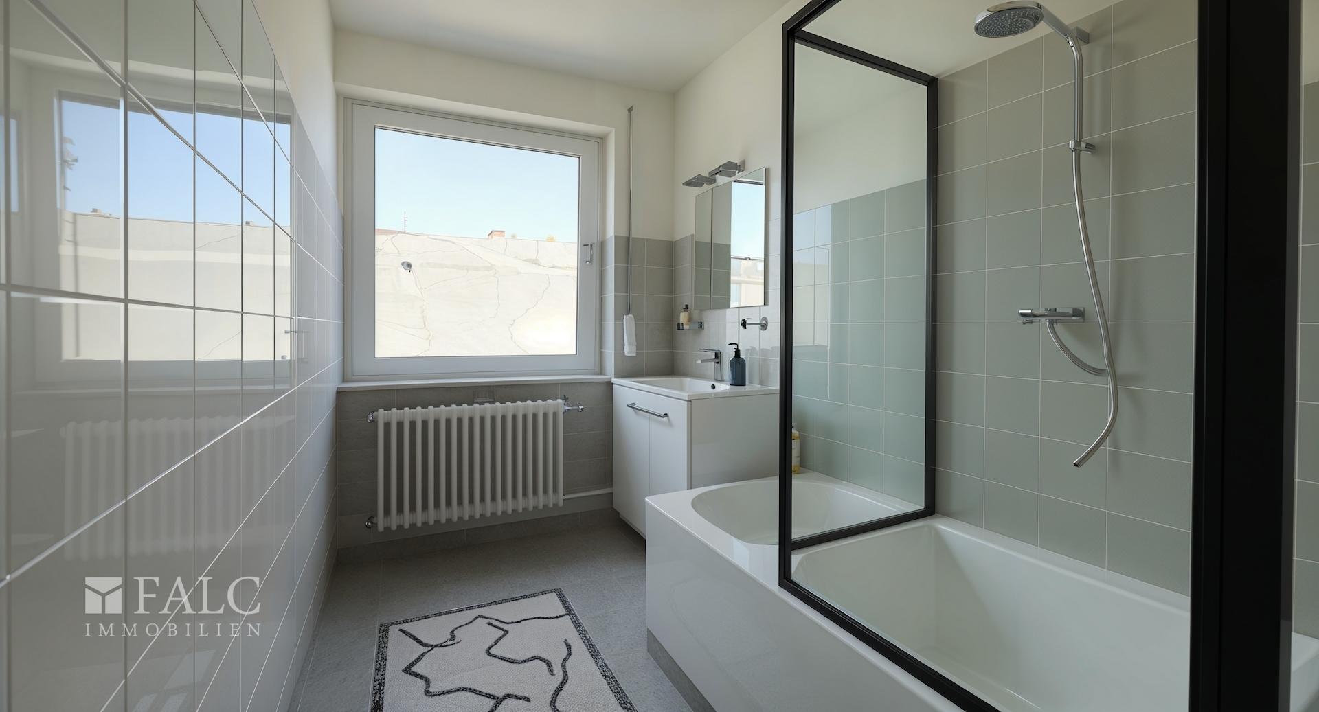  Badezimmer, Modern - (KI generiert)