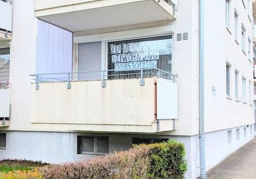 Balkon von der Wohnung
