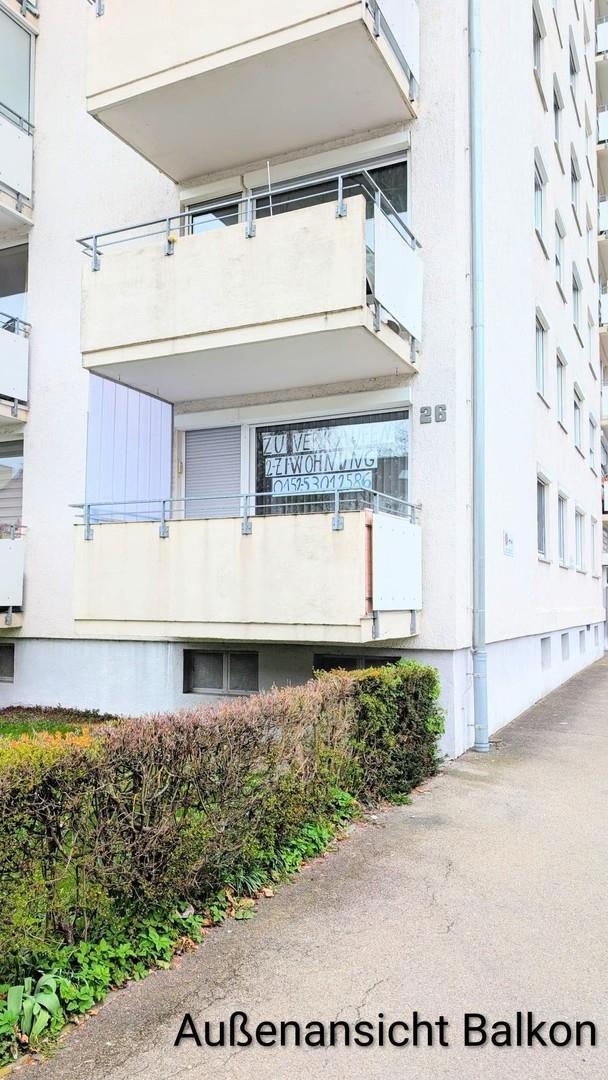 Balkon von der Wohnung