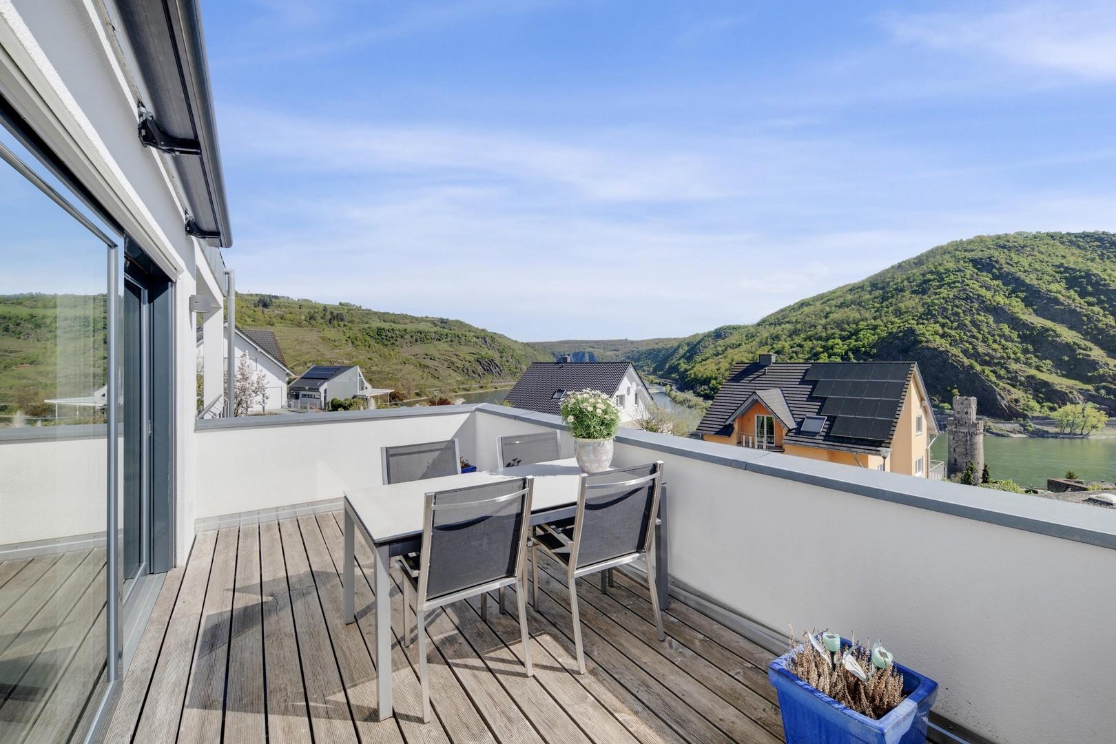 Balkon Küchenbereich