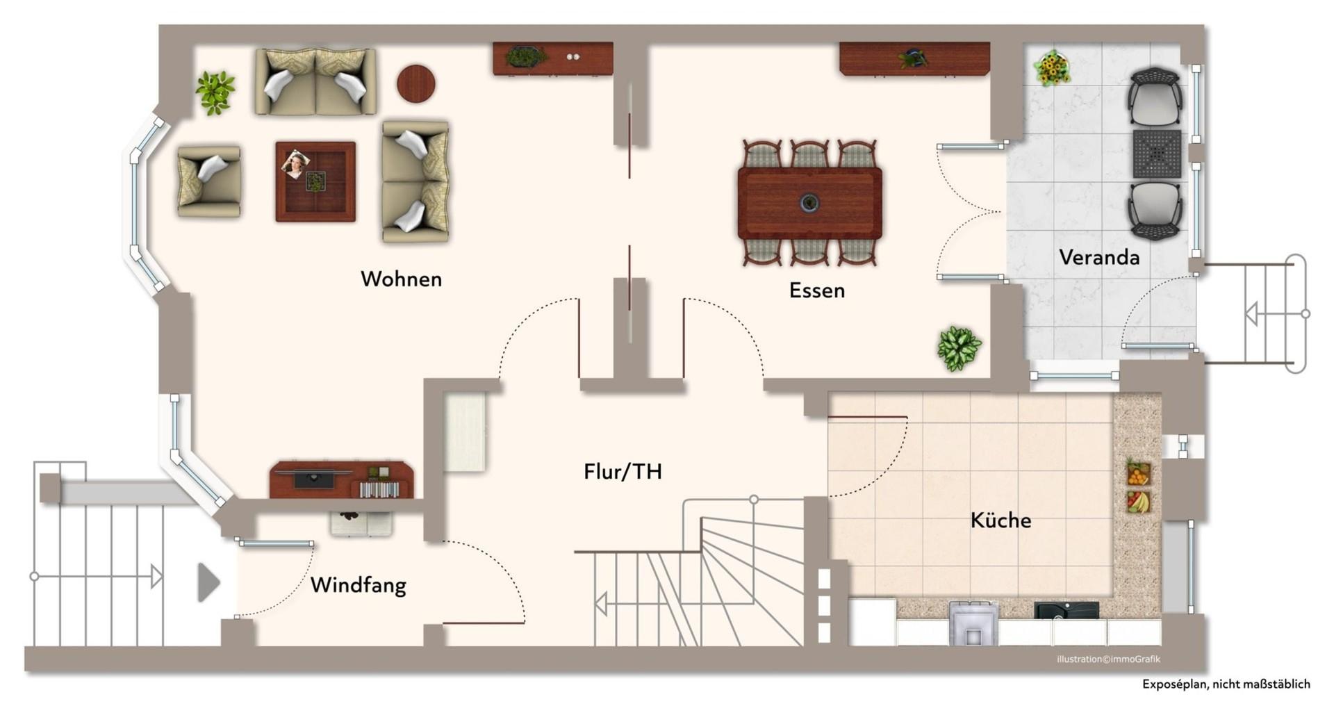 Grundriss Erdgeschoss