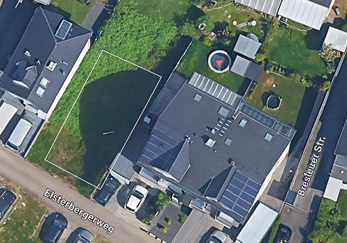 Luftaufnahme mit eingezeichnet