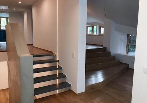 Treppenaus Lichteffekt