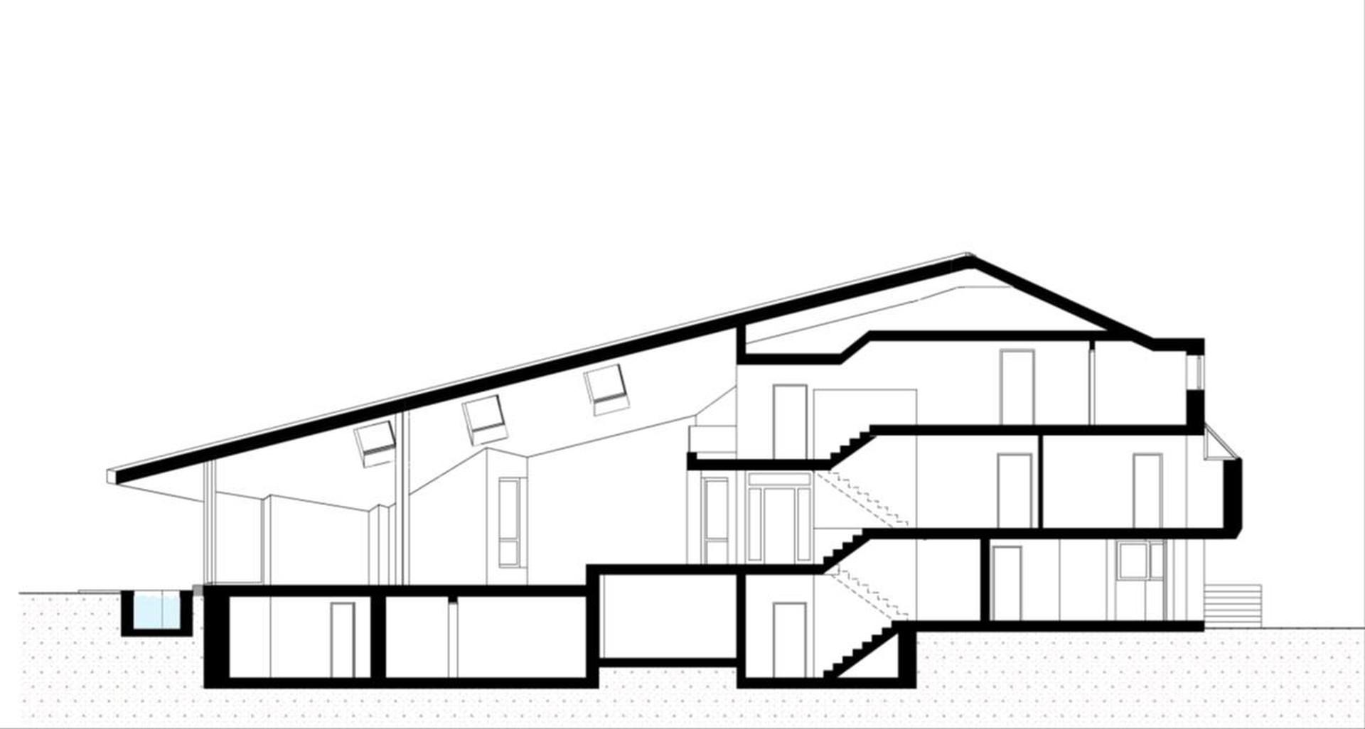 Ansicht Süden längs