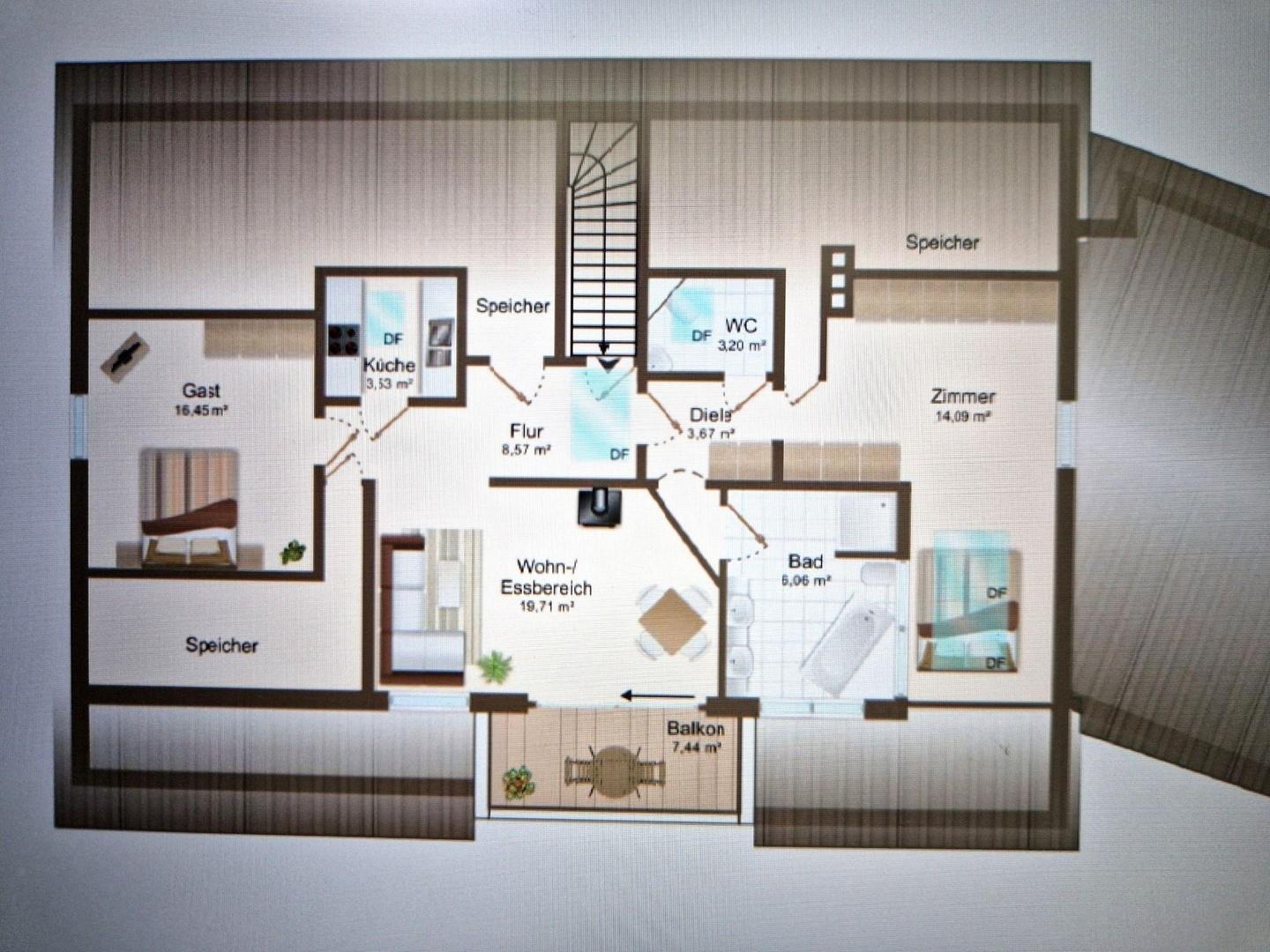 Dachgeschoss aktuell 2022