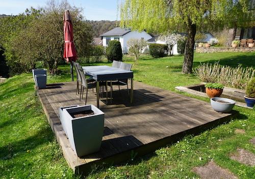Terrassendeck