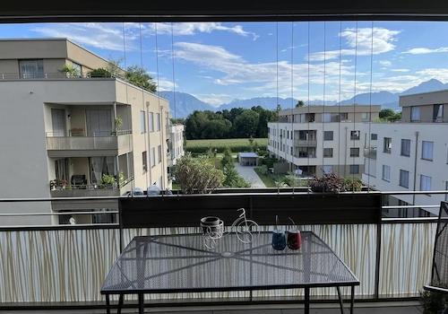 Bergblick vom Balkon