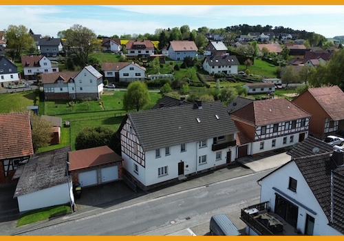Blick zum Haus