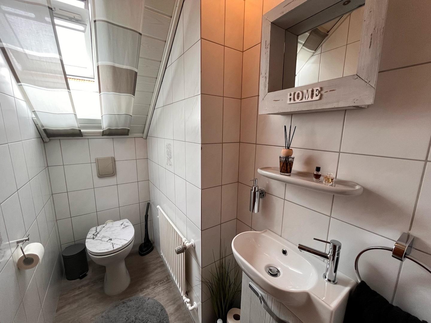 WC im Dachgeschoss
