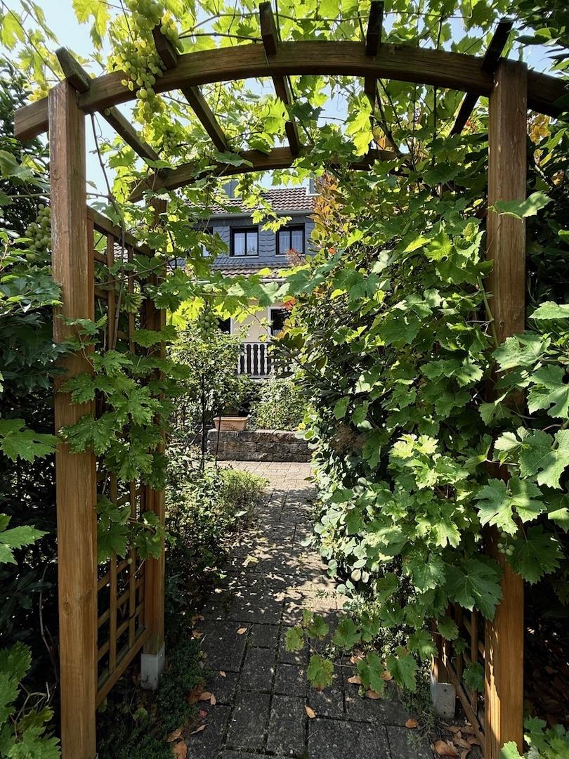 Weg zum Garten