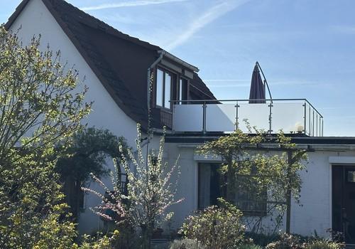 Rückseite des Hauses