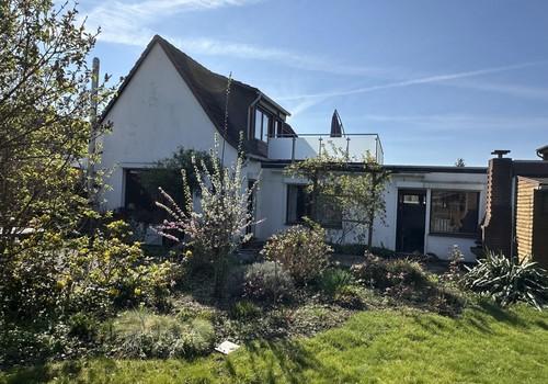 Rückseite des Hauses