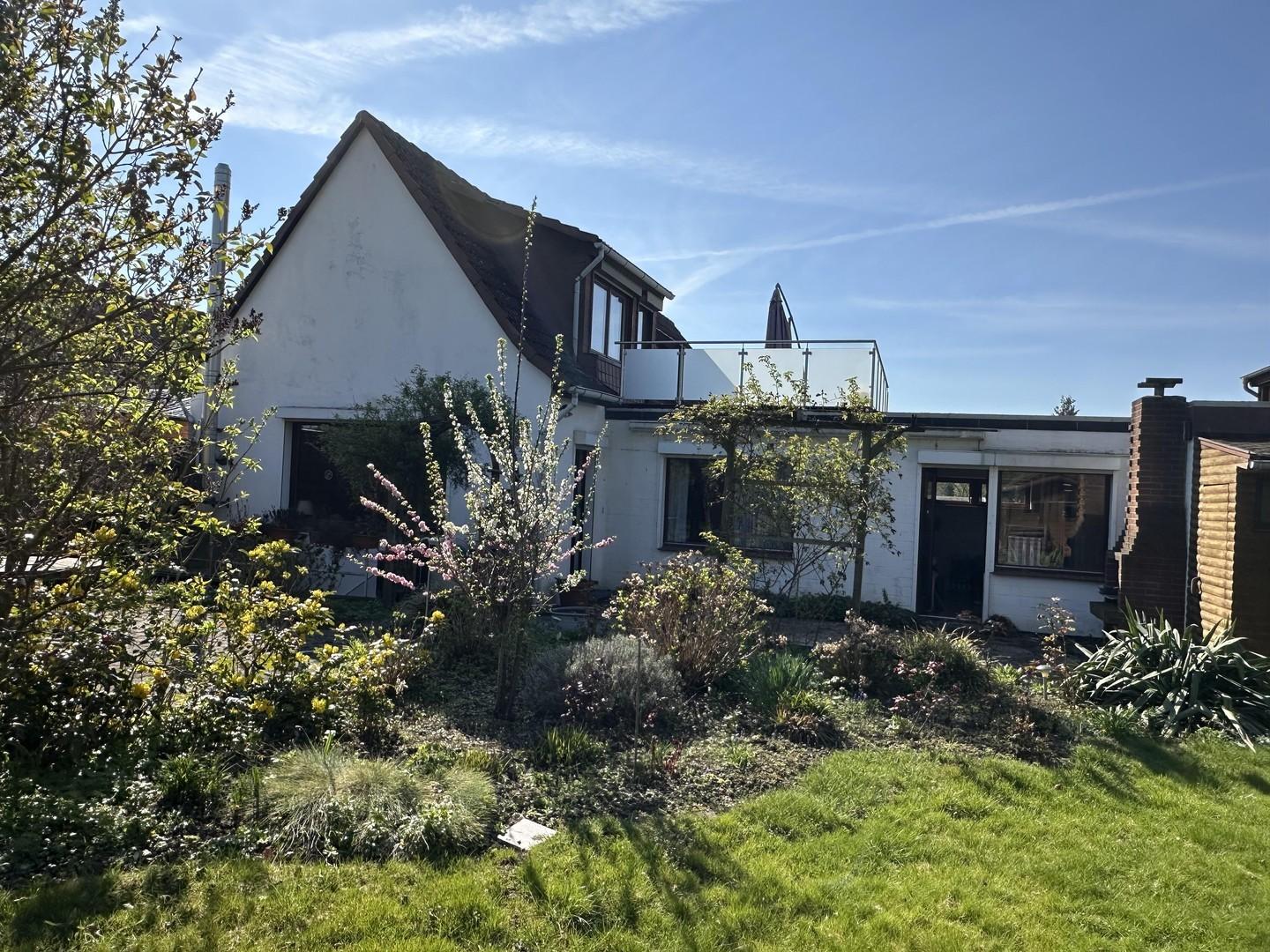 Rückseite des Hauses