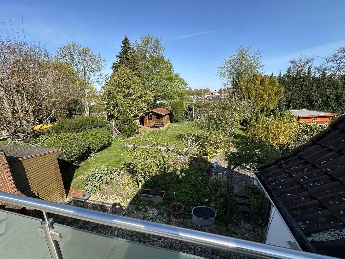 Blick von der Dachterrasse