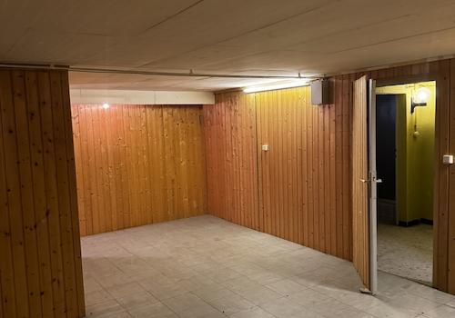 Hobbyraum im Keller