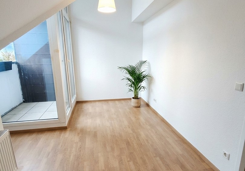 Wohnraum mit eigenem Balkon